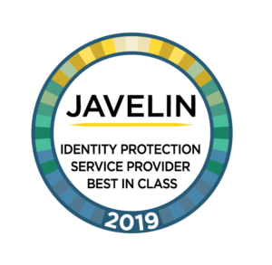 named best in class identity protection service provider award logo