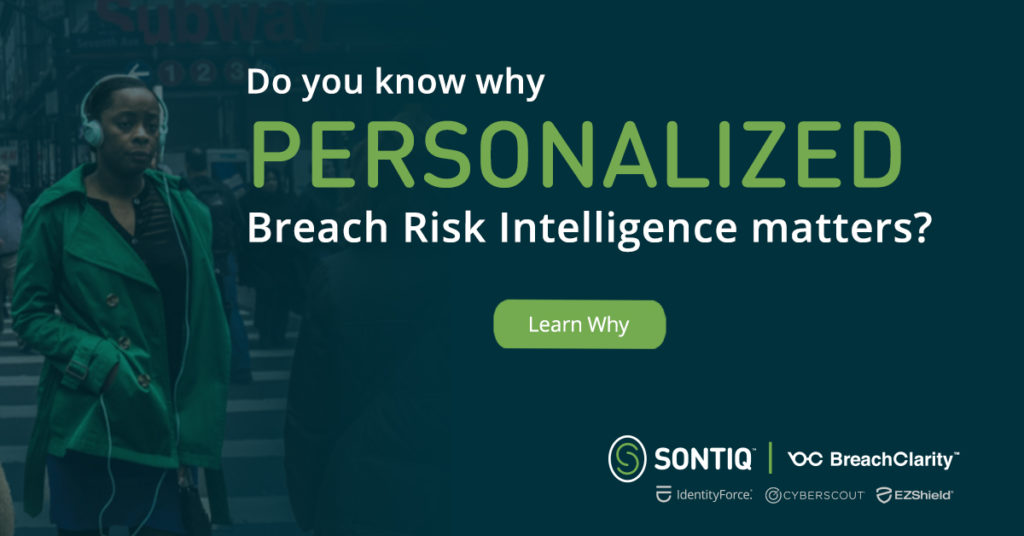 Sontiq Breach Clarity Intelligence Matters learn why banner